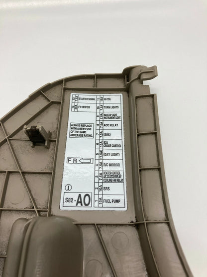 1998-2002 HONDA ACCORD COUPE DASH DRIVER LEFT FUSE BOX LID DOOR COVER 77216-S84