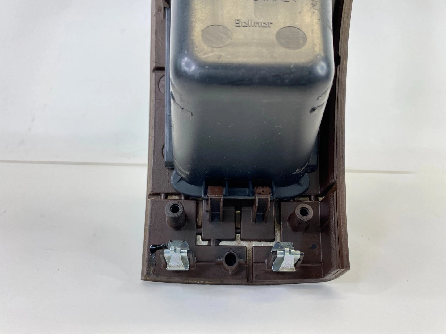 07-12 BMW 328i WALNUT CENTER CONSOLE SHIFT SHIFTER BEZEL PANEL TRIM 7129547 OEM