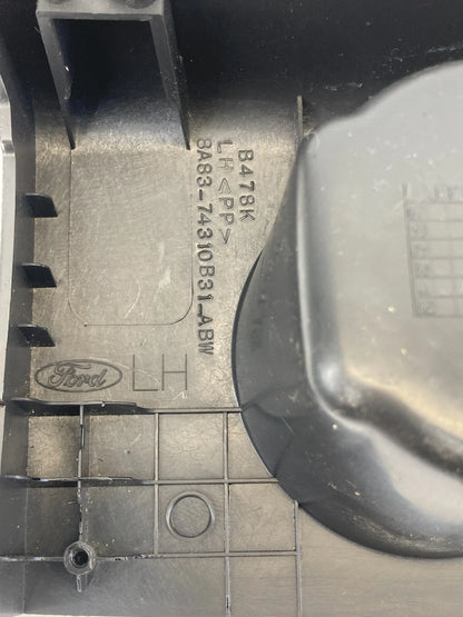 2009-2012 FORD FLEX REAR LEFT SIDE QUARTER PANEL CUP HOLDER 8A83-74310B31-ABW