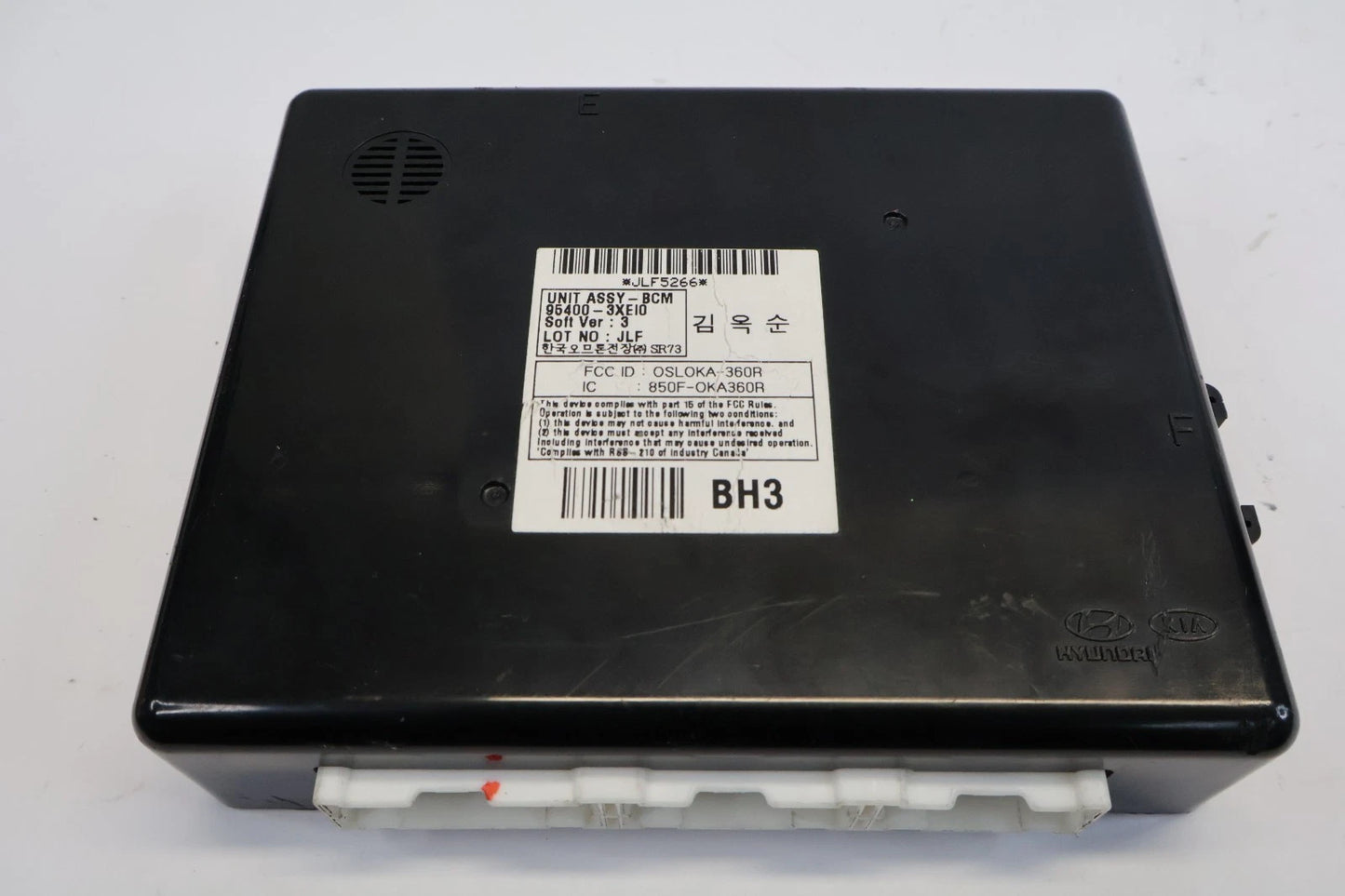 2014-2016 HYUNDAI ELANTRA BODY COMPUTER CONTROL MODULE BCM BCU 95400-3XE10 OEM