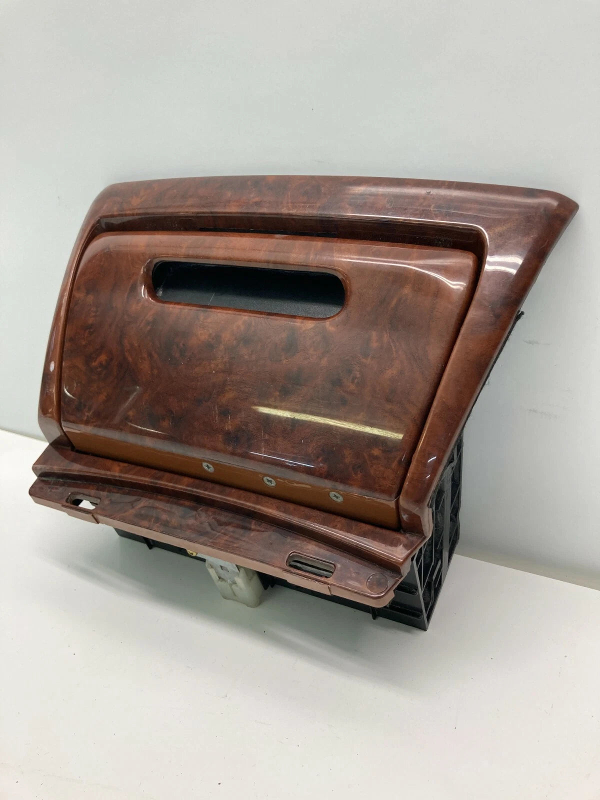 1997-2004 MITSUBISHI DIAMANTE DASH ASH TRAY ASHTRAY BEZEL TRIM WOODGRAIN OEM