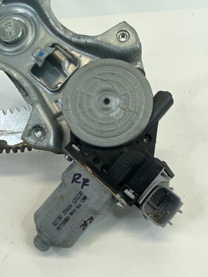 13-18 Nissan Altima Rear Right Side Door Window Regulator & Motor 82730-3TA1A