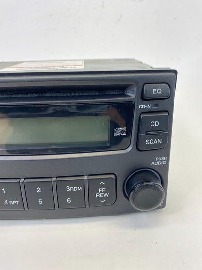06 07 Kia Optima AM/FM Radio CD Player Receiver Audio Assembly 96140-2G150 OEM