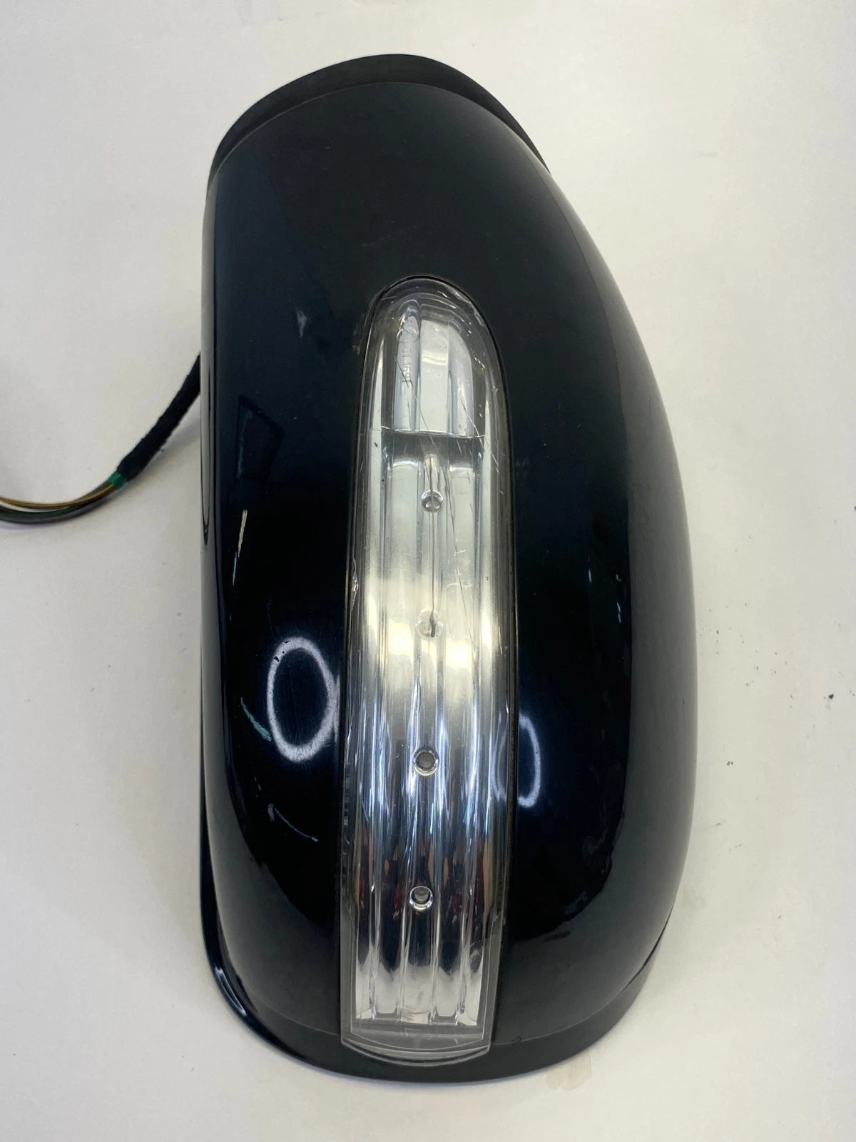 2005 MERCEDES C240 FRONT LEFT DRIVER SIDE VIEW POWER DOOR MIRROR BLACK OEM