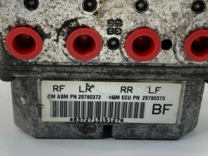 07-09 Cadillac SRX 3.6L AT 2WD ABS Anti Lock Brake Pump Control Module 25780372