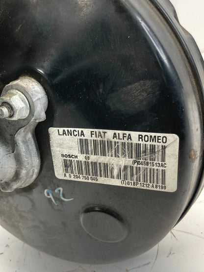 2012-2019 FIAT 500 ABS POWER BRAKE BOOSTER & MASTER CYLINDER 04581513AC OEM