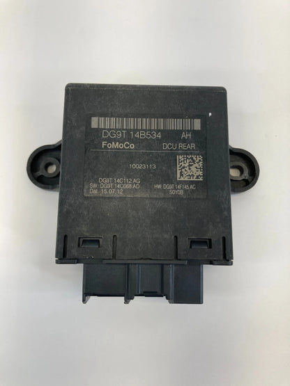 2013-2016 FORD FUSION SEDAN REAR RIGHT SIDE DOOR CONTROL MODULE DG9T-14B534