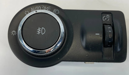2013-2015 CHEVROLET MALIBU CRUZE HEADLAMP & FOG LAMP SWITCH CONTROL 13295227 OEM