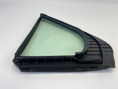2004-2008 ACURA TSX REAR RIGHT SIDE DOOR WINDOW QUARTER GLASS 73441-SEA
