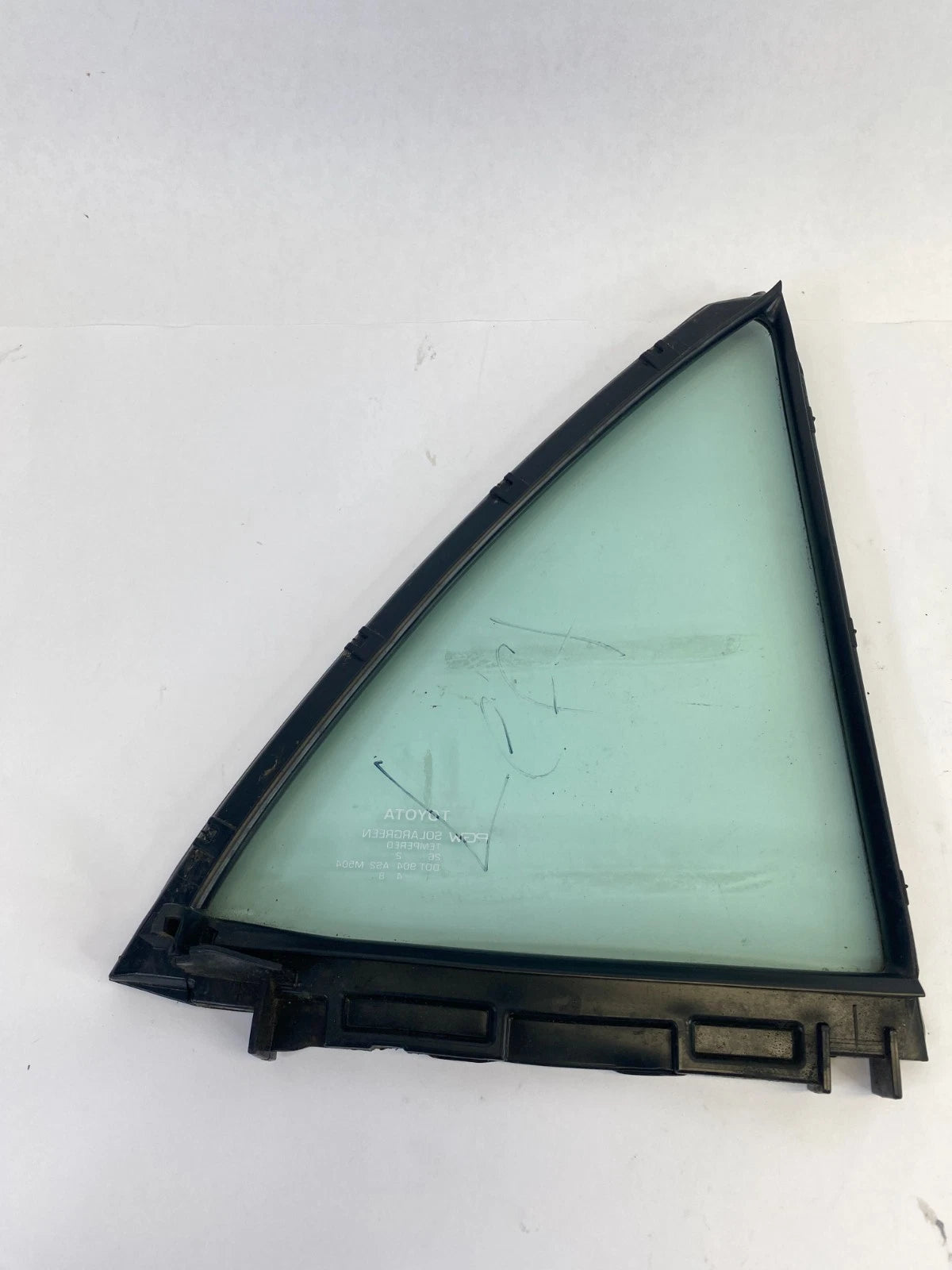 09-13 TOYOTA COROLLA REAR LEFT WINDOW VENT QUARTER GLASS FIXED OEM 68189-02120