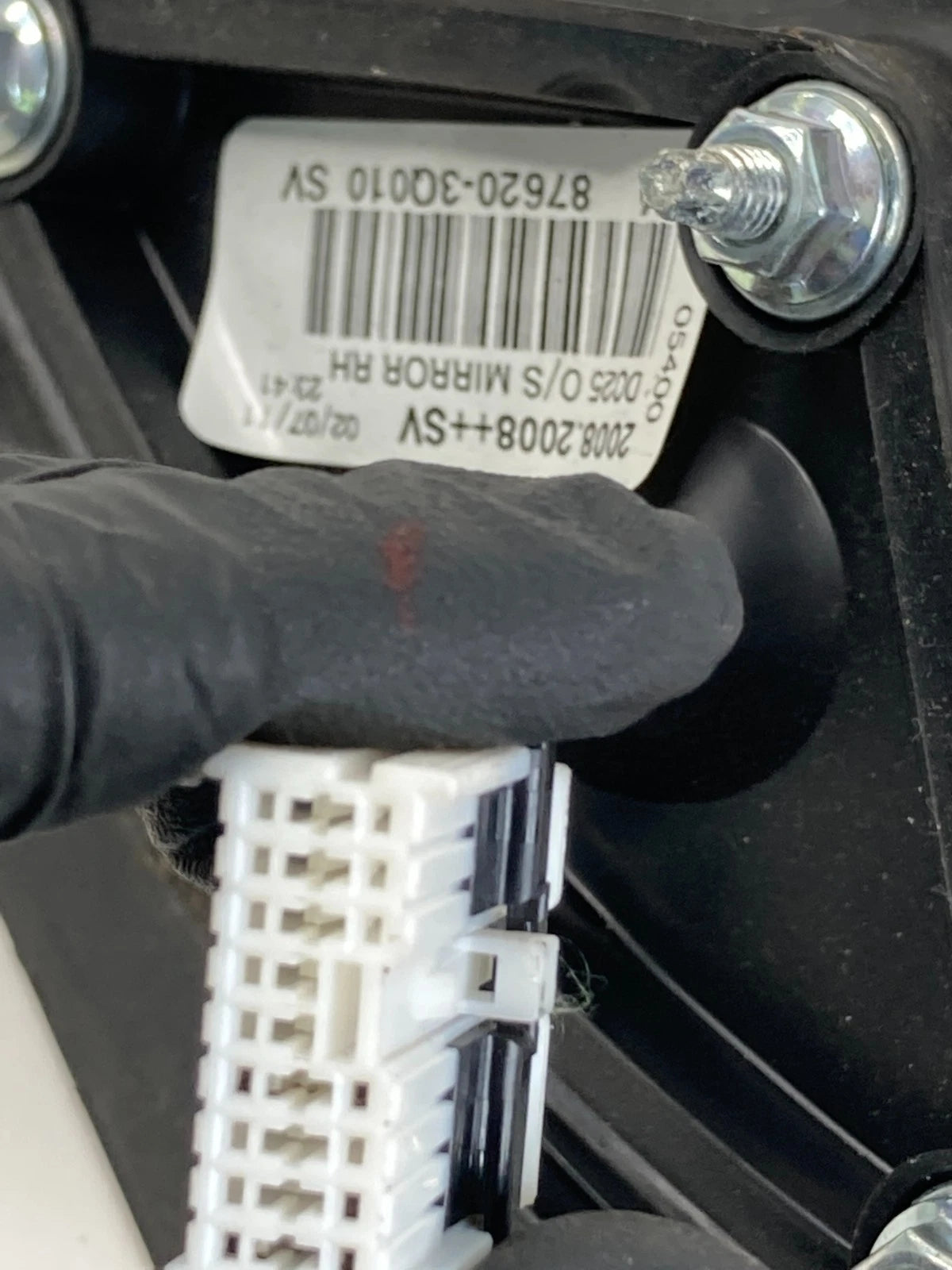 2011-2014 HYUNDAI SONATA RIGHT PASSENGER SIDE VIEW DOOR MIRROR 87620-3Q010 OEM