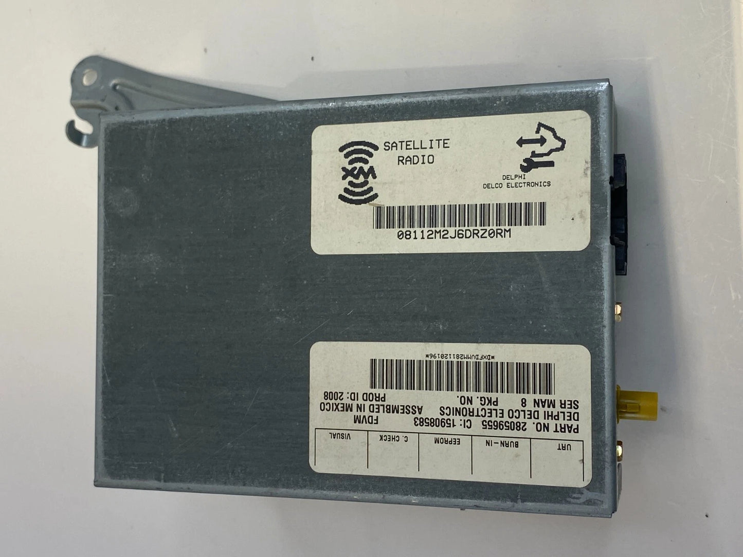 2009 2010 PONTIAC VIBE SATELLITE RADIO AUDIO CONTROL UNIT MODULE 28059655 OEM