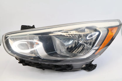 2015-2017 HYUNDAI ACCENT FRONT LEFT DRIVER HEADLIGHT HEADLAMP HALOGEN OEM