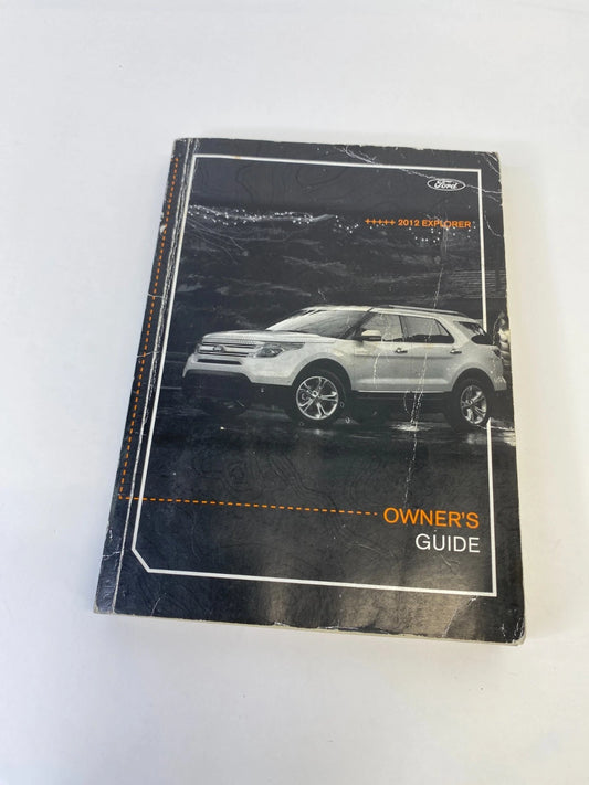 2012 12 FORD EXPLORER OWNER'S OWNERS MANUAL SET GUIDE W/ CASE OEM