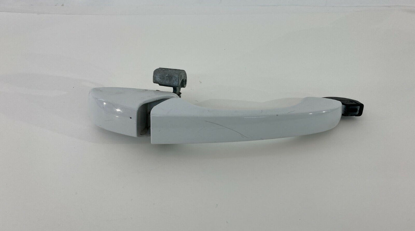 11-14 Chrysler 200 Sedan Rear Right Back Exterior Outer Door Handle White RR RH