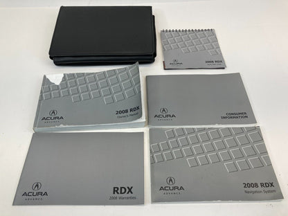 2008 Acura RDX Owner's Manual Guide Warranties Handbook Set W/ Case OEM