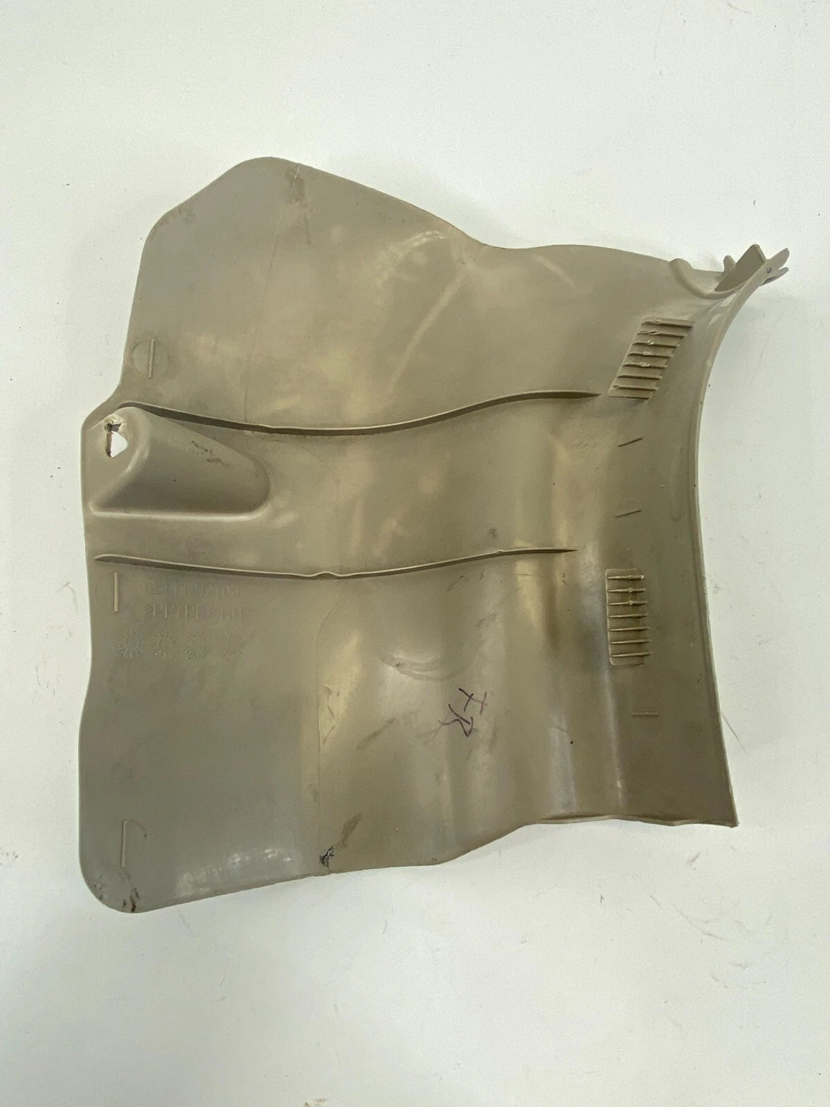 2003-2008 TOYOTA COROLLA RIGHT PASSENGER KICK COWL PANEL COVER TRIM 62111-02100
