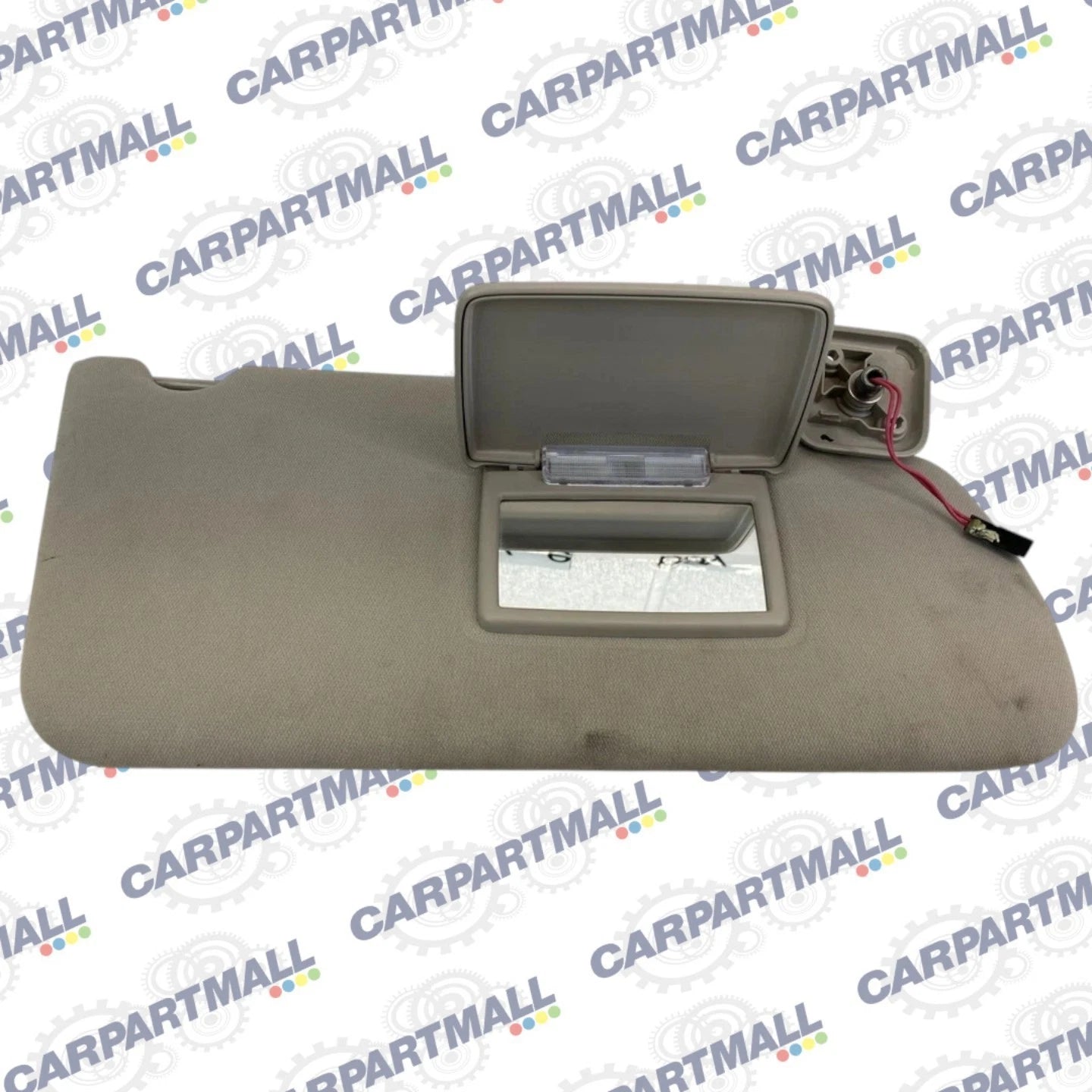 2009-2012 FORD FLEX RIGHT PASSENGER SUNVISOR SET SUN VISOR SHADE RH CLOTH OEM