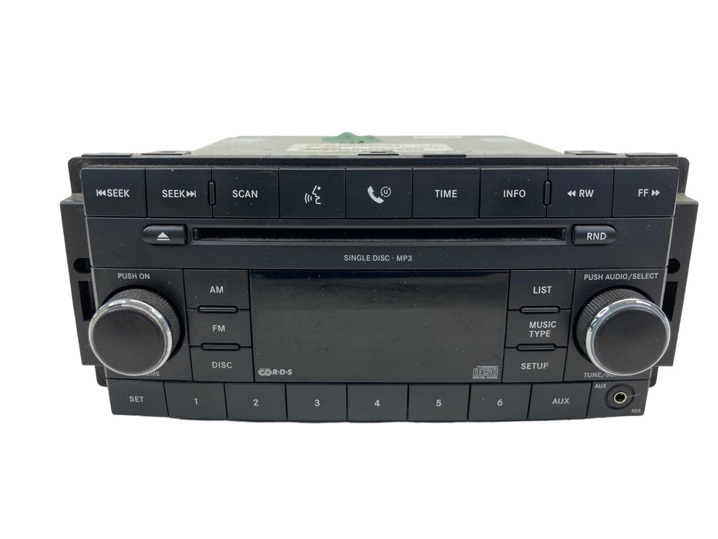 2008 Dodge Charger Radio AM FM CD Player Audio Receiver P05064410AF OEM