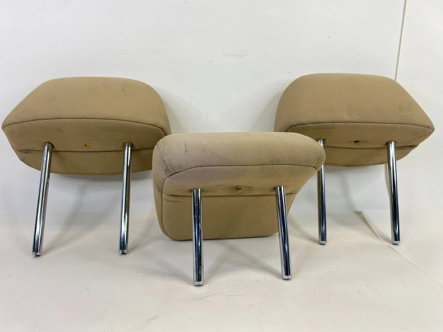 2011-2014 HYUNDAI SONATA REAR LEFT RIGHT & CENTER SEAT HEADREST HEAD REST SET 3