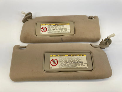 2004-2006 LEXUS LS430 SUNVISOR LEFT & RIGHT SUN VISOR SUNVISOR SET PAIR SUNROOF