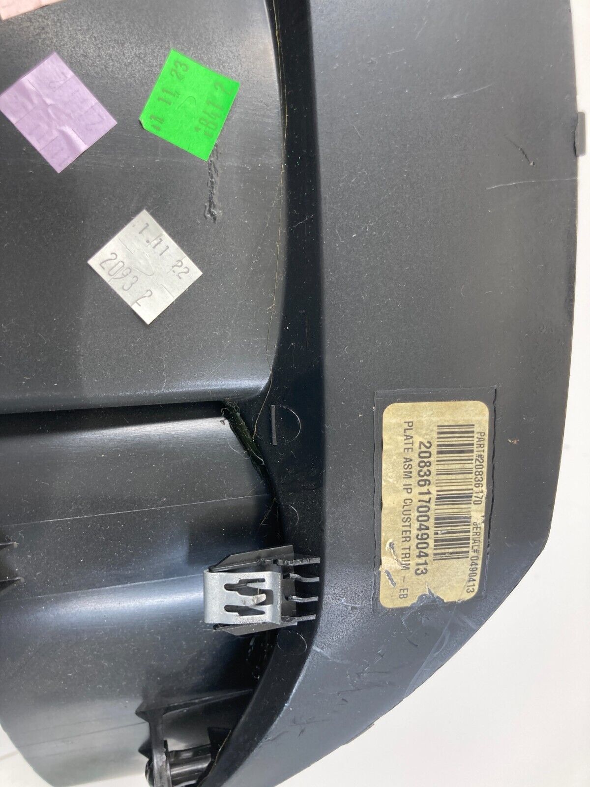 09-12 Chevrolet Traverse Speedometer Cluster Dash Bezel Surround Trim 20836170