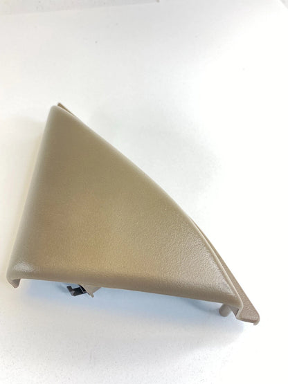 1999-2005 PONTIAC GRAND AM FRONT LEFT INNER CORNER MIRROR COVER TRIM 22614769