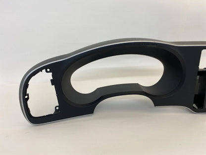 07-11 SAAB 9-3 SEDAN DASH INSTRUMENT CLUSTER SPEEDOMETER RADIO BEZEL 12764394