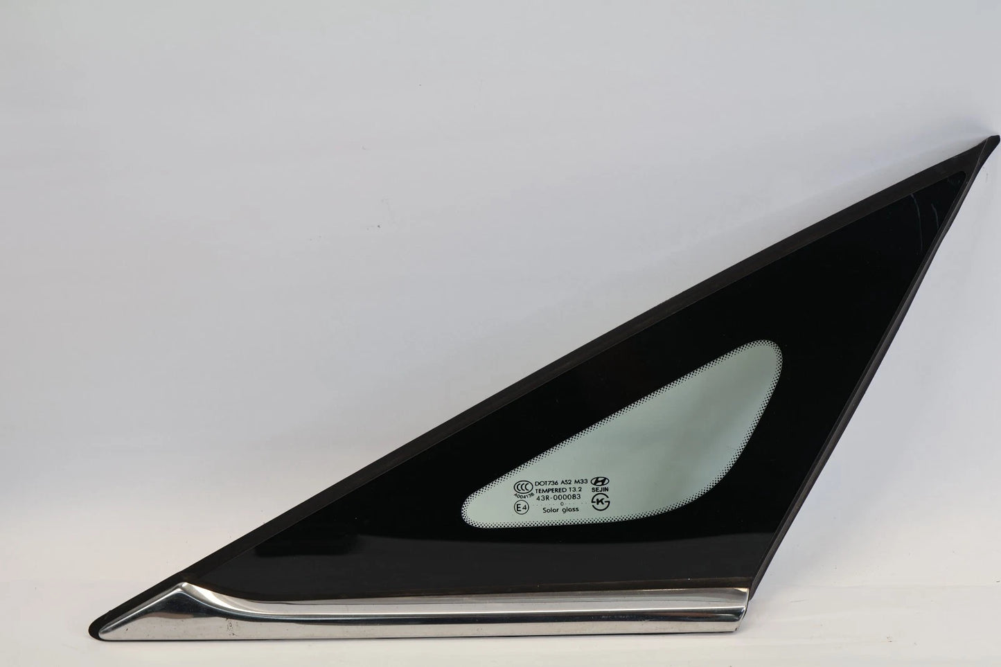 2011-2015 HYUNDAI SONATA REAR RIGHT RH QUARTER GLASS WINDOW 878203S100 OEM