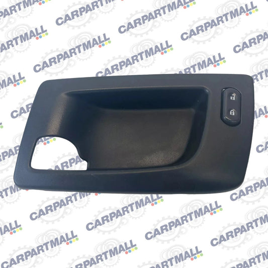 2003-2007 CADILLAC CTS FRONT LEFT DRIVER INNER DOOR HANDLE BEZEL W/ LOCK SWITCH