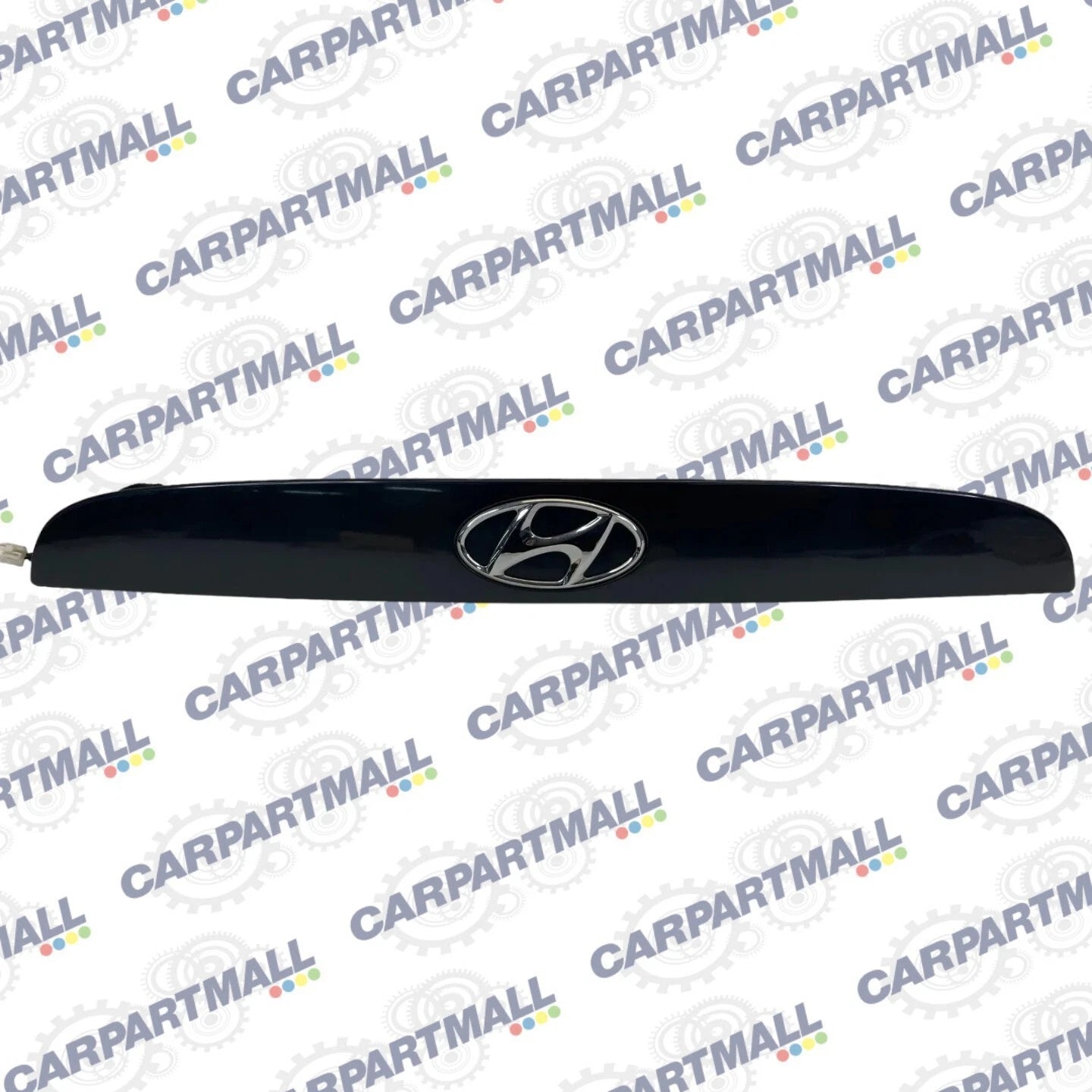 2006 2007 HYUNDAI ACCENT REAR LIFTGATE TAILGATE LICENSE MOLDING W/ EMBLEM & LAMP