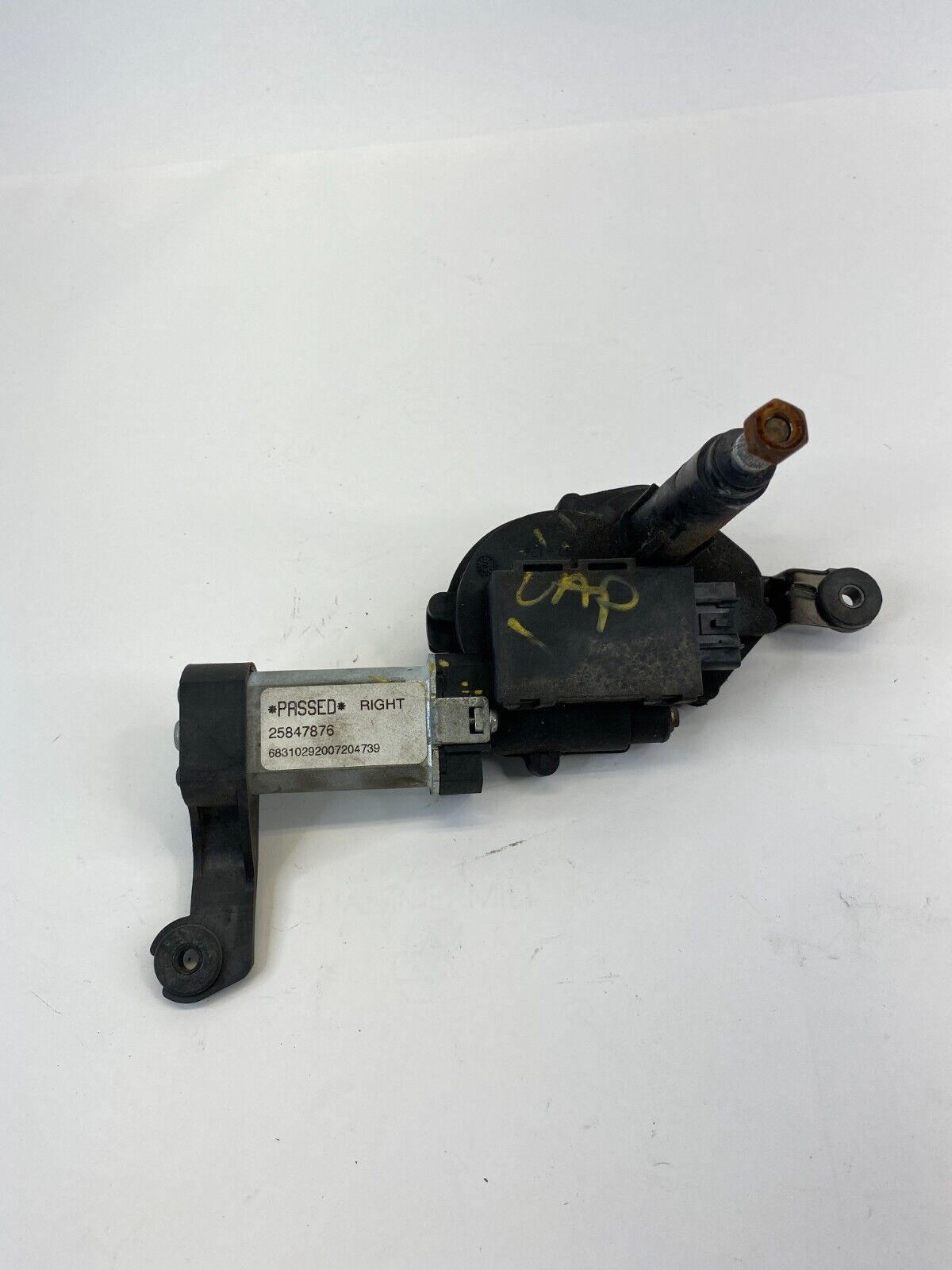 2007-2009 Chevrolet Equinox Torrent Rear Window Windshield Wiper Motor 25847876