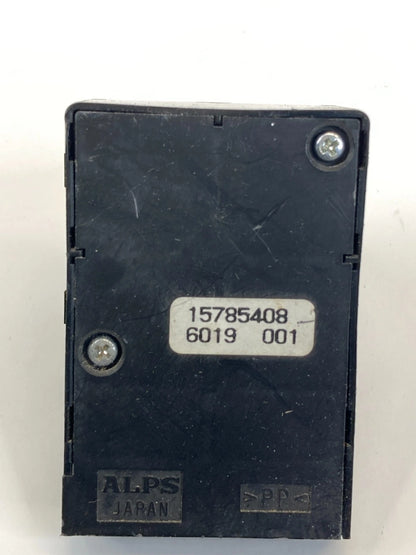 2007-2009 GMC YUKON FRONT LEFT SEAT POWER LUMBAR CONTROL SWITCH 15785408 OEM