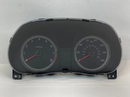 14-17 HYUNDAI ACCENT DASH INSTRUMENT CLUSTER SPEEDOMETER GAUGES 214.117 K MILES