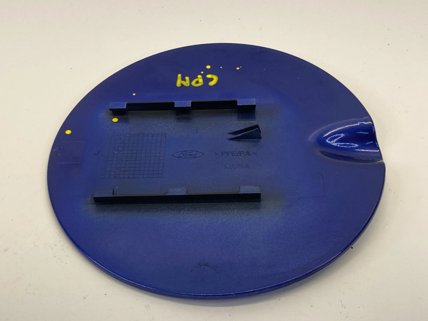 2012-2018 FORD FOCUS REAR FUEL FILLER DOOR GAS TANK COVER LID PNL BLUE OEM K6J5A