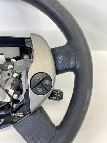 2004-2009 TOYOTA PRIUS STEERING WHEEL W/ AUDIO & CRUISE CONTROL SWITCHES OEM