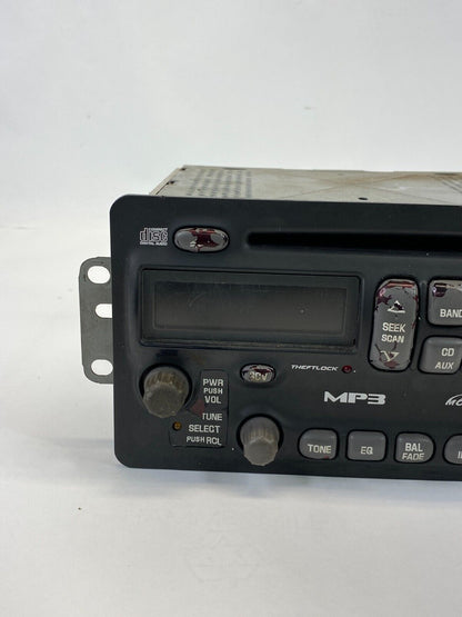 2003-2005 Pontiac Grand Am Radio AM/FM Stereo & MP3 & Audio CD Player 22711910