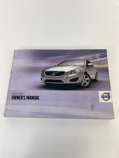 2012 12 VOLVO S60 S60 OWNERS MANUAL CASE WARRANTY BOOK SET OEM