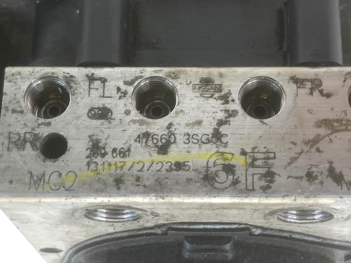 2014 2015 NISSAN SENTRA ANTI-LOCK BRAKE PUMP MODULATOR ASSEMBLY FRONT 476603SG0C