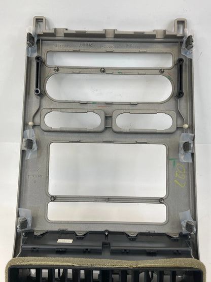 2007-2010 LINCOLN MKX DASH RADIO CLIMATE CONTROL PANEL BEZEL TRIM W/ AIR VENT