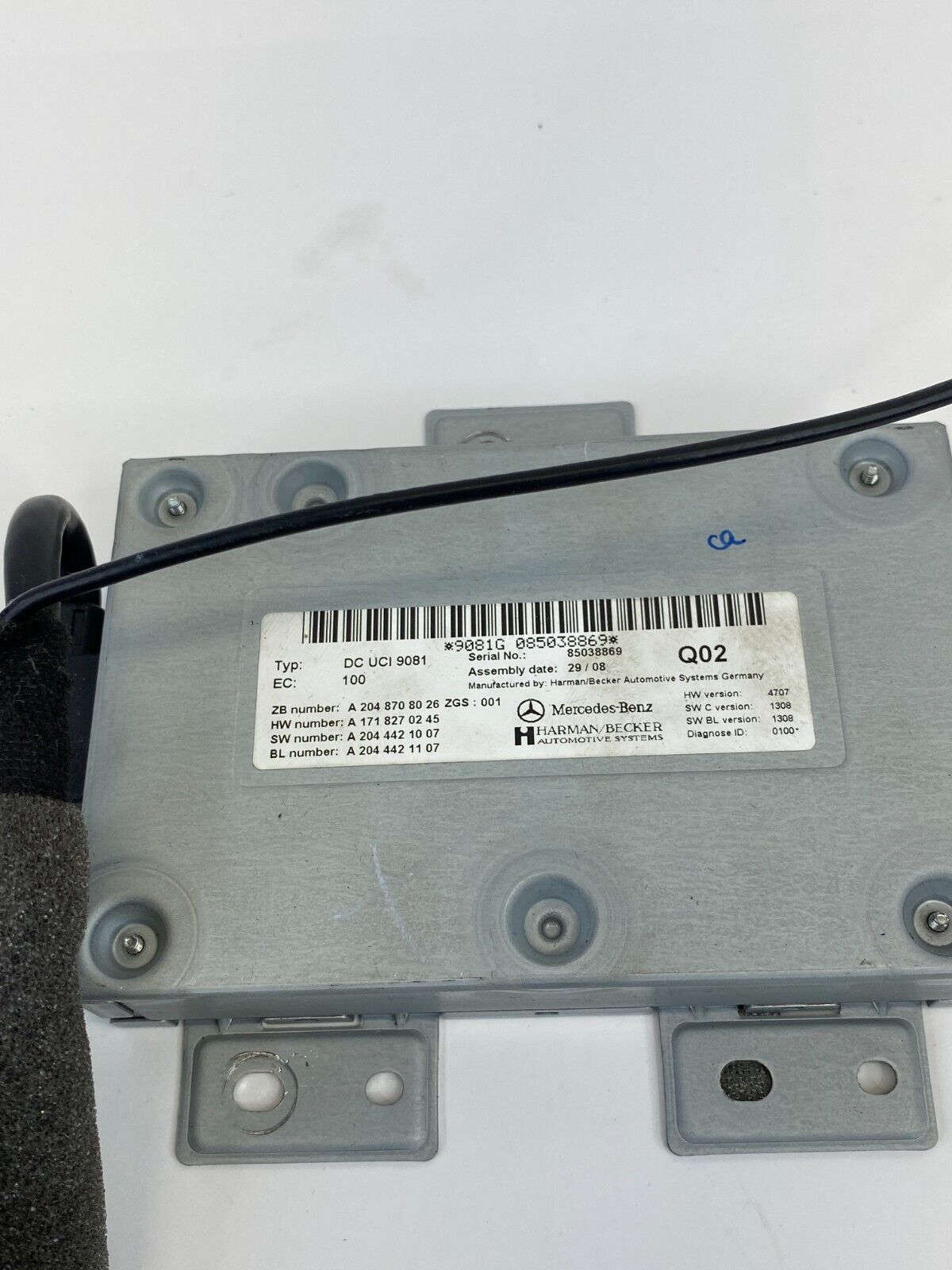 2006-2011 Mercedes-Benz ML350 Communication Interface Module 204-870-80-26 OEM