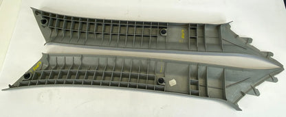 2001-2005 HONDA CIVIC SEDAN FRONT LEFT & RIGHT B-PILLAR COVER BEZEL TRIM PAIR