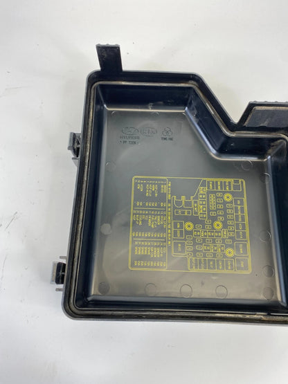 2007 2008 2009 HYUNDAI SANTA FE ENGINE COMPARTMENT FUSE BOX CAP COVER LID OEM