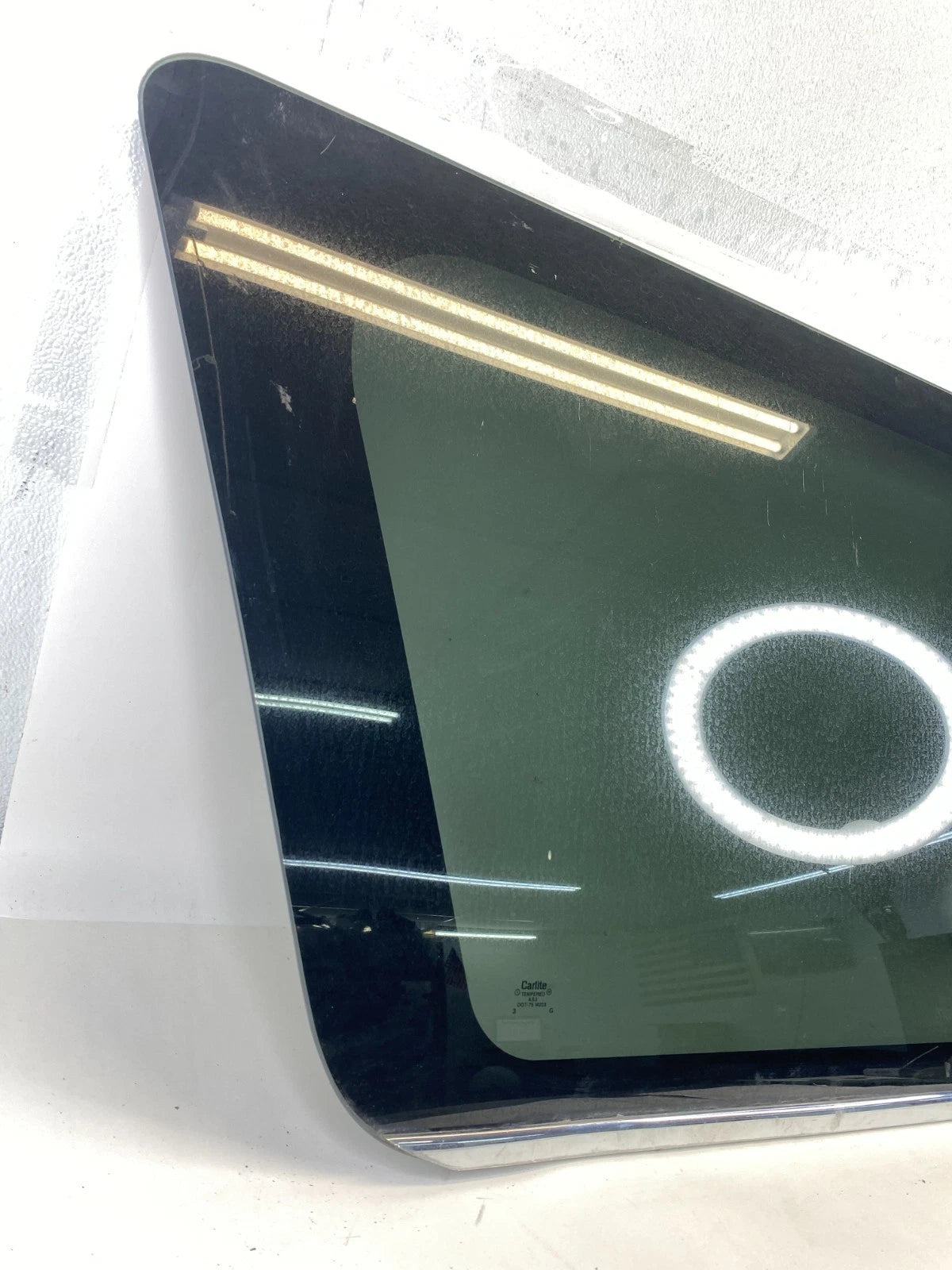 03-06 LINCOLN NAVIGATOR REAR LEFT BACK SIDE QUARTER WINDOW GLASS 3L147830307 OEM