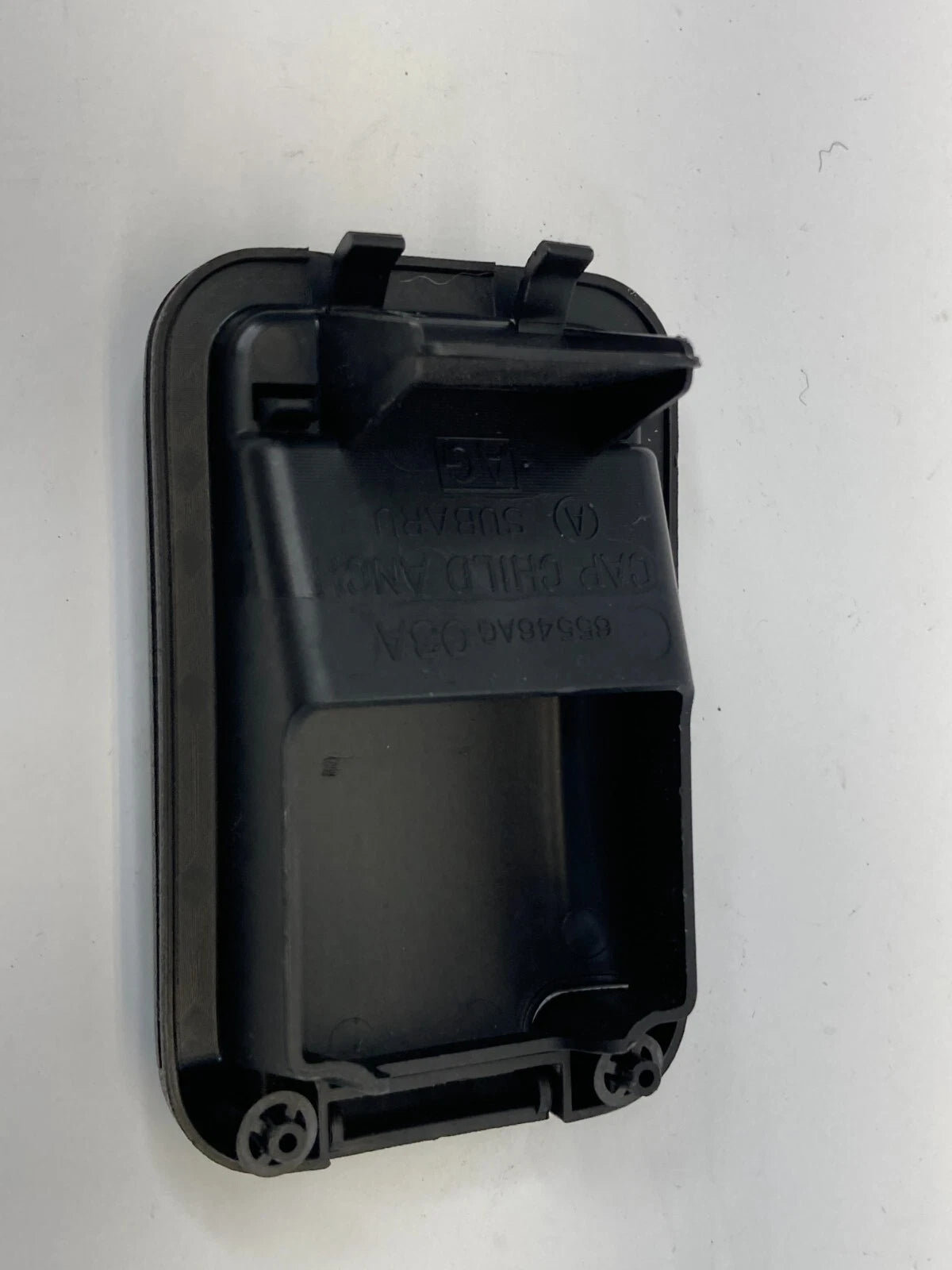10-14 SUBARU LEGACY REAR CHILD INNER SEAT ANCHOR TOP TETHER COVER 65546AG03A OEM