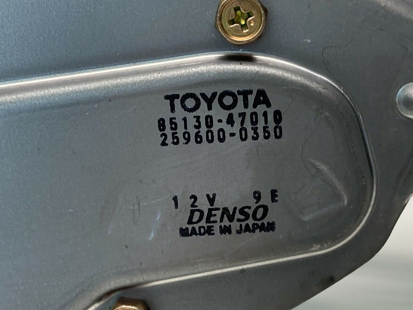 2004-2009 Toyota Prius Rear Trunk Windshield Window Glass Wiper Motor OEM