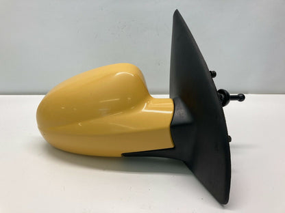 2004 2005 Chevrolet Aveo Right Passenger Side View Manual Door Mirror Yellow OEM