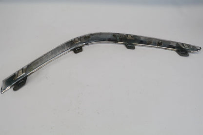 00-04 JAGUAR S-TYPE REAR LEFT BUMPER CHROME MOLDING TRIM STRIP OEM XR8317C773AA