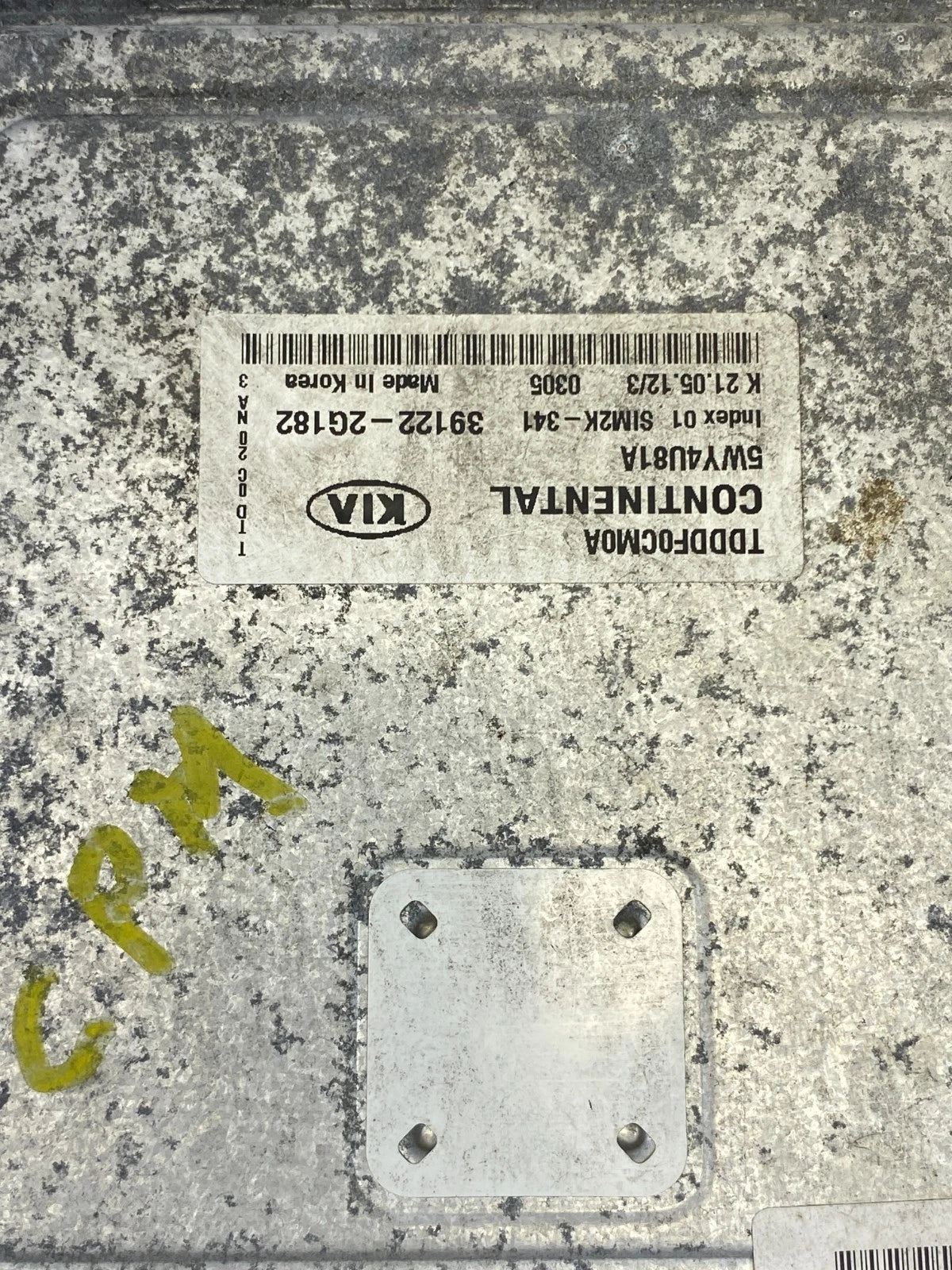 2011-2013 KIA FORTE 2.0L ENGINE CONTROL MODULE ECU ECM PCM OEM 39122-2G182 OEM