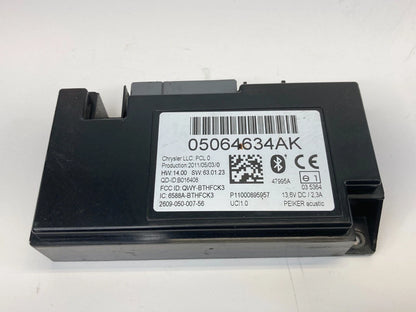 2011-2017 JEEP PATRIOT TELEMATICS COMMUNICATION CONTROL UNIT OEM 05064634AK